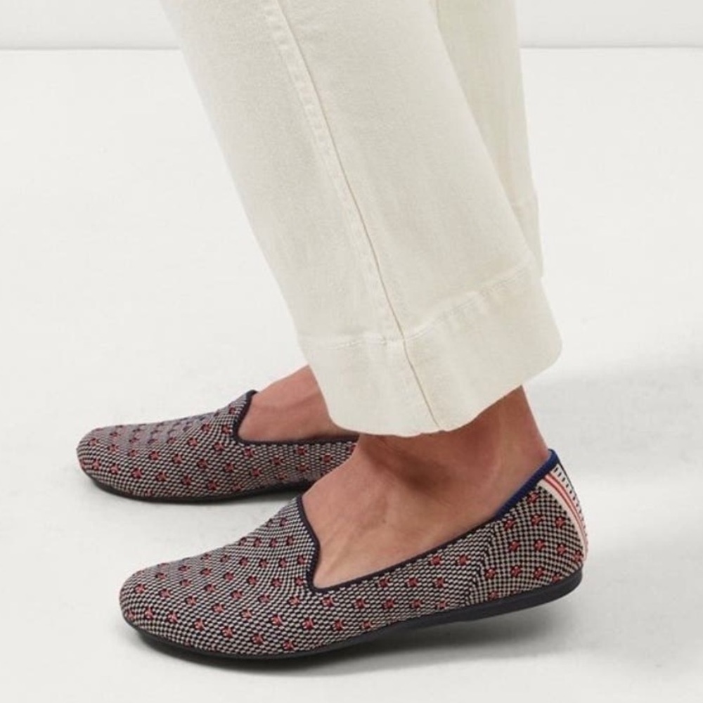 Rothy’s Coral Dot Loafer, sz 10